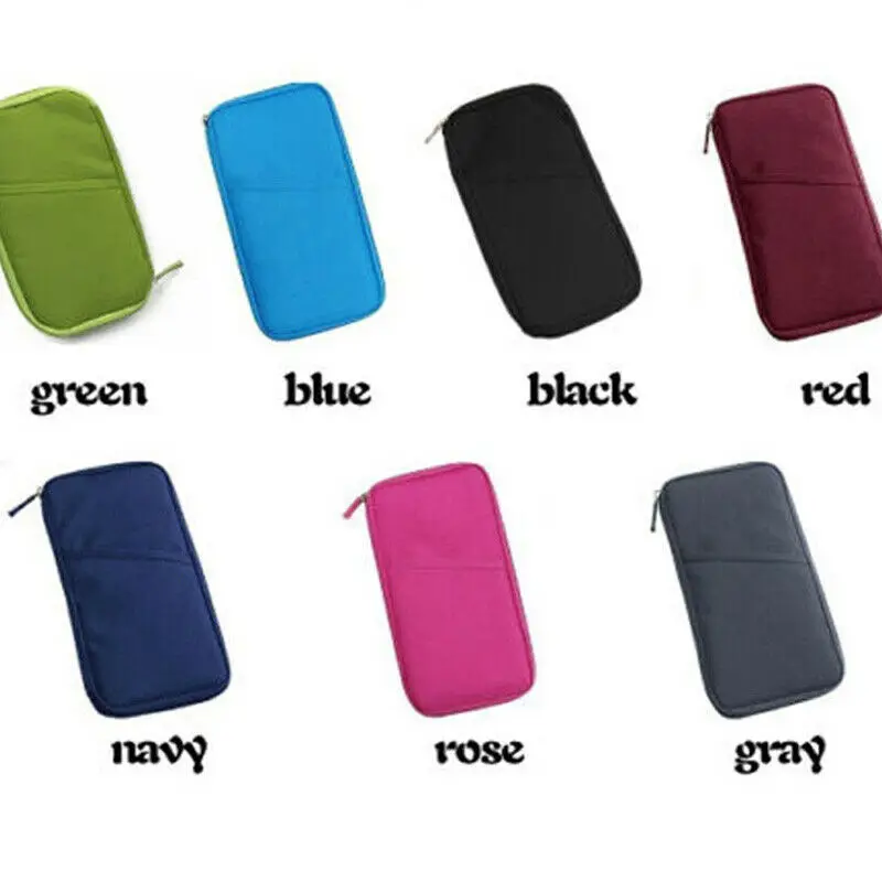 Travel Storage Passport Cover Organizer Clutch Money Bag Multifunction Credit ID Card Holders Cash Wallet Business Holder | Багаж и сумки