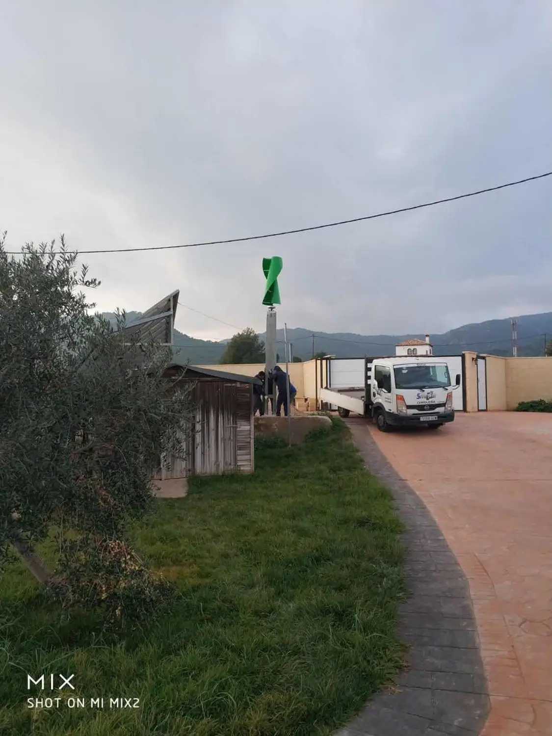 Спиральный турбинный генератор с ветровой завиткой 800 Вт 24 В 48 VAWT вертикальная