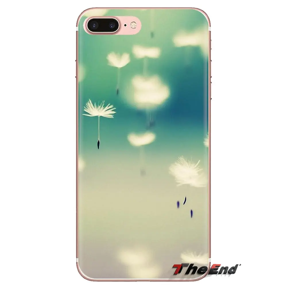 Phone Covers For Huawei G7 G8 P7 P8 P9 Lite Honor 4C 5X 5C 6X Mate 7 8 9 Y3 Y5 Y6 II 2 Pro 2017 Flower Dandelion Butterflies Art |