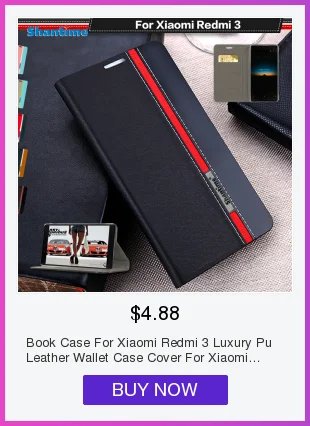 Чехол-сумка из искусственной кожи для телефона Xiaomi Redmi 4A, чехол-книжка с откидной крышкой для Xiaomi Redmi 3, чехол-книжка с окошком для просмотра, мягкий силиконовый чехол-накладка из ТПУ