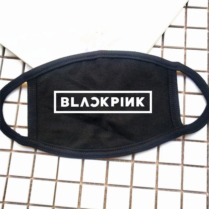 10 шт./партия KPOP BLACKPINK EXO TWICE SEVENTEEN GOT7 WANNA ONE face mask LISA ROSE JUNGKOOK Jimin SUGA JIN J-HOPE RM хлопковая маска