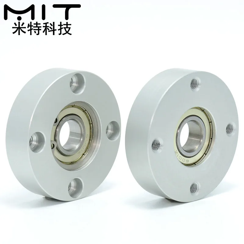 Заводская поставка 1 шт. алюминиевый фланец круглый корпус одиночные подшипники