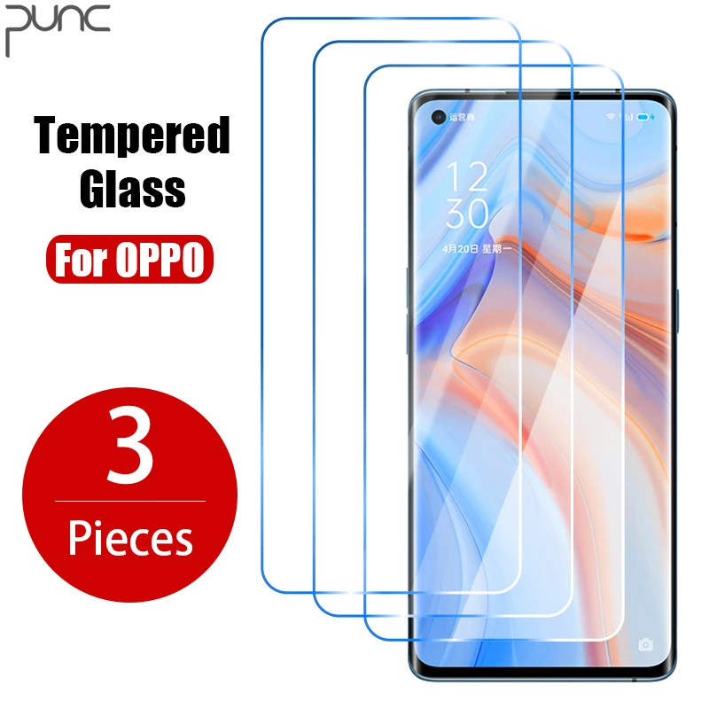 

3PCS Protective Glass for OPPO A72 A73 5G A91 A92 A5 A9 2020 Screen Protector for OPPO A53 A52 A54 A55 A32 A31 A74 Tempered Glas