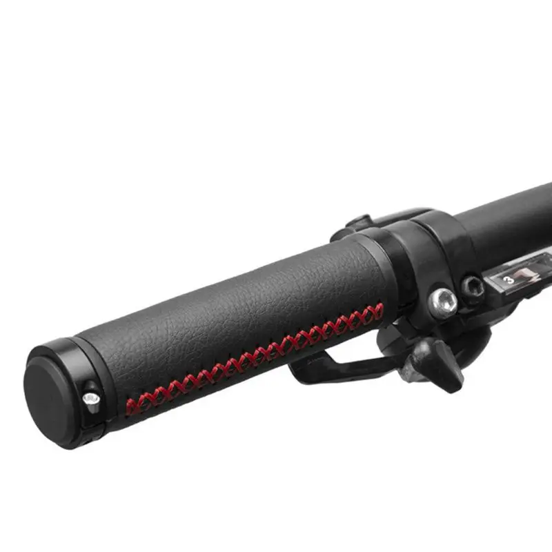 

Mountain Road Bicycle Handlebar Grips Fiber Leather Bike Handle Grips Riding Bicycle Cycling Handlebars Grips C02