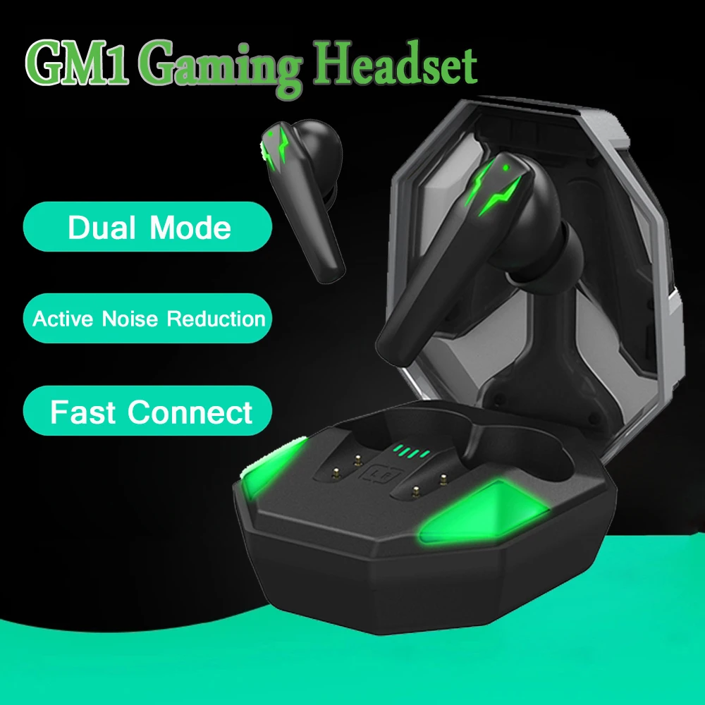 

New GM1 auriculares Bluetooth TWS Wireless Earphones fone de ouvido Gaming Handfree Headset with Microphone for Smart Phone