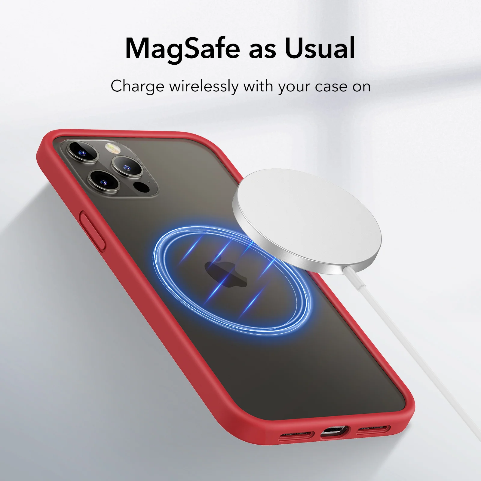 

ESR Bumper Case for iPhone 12 Pro Liquid Silicone Edge Guard Shockproof Frame Case for iphone 12/12 pro max Phone Cover Funda