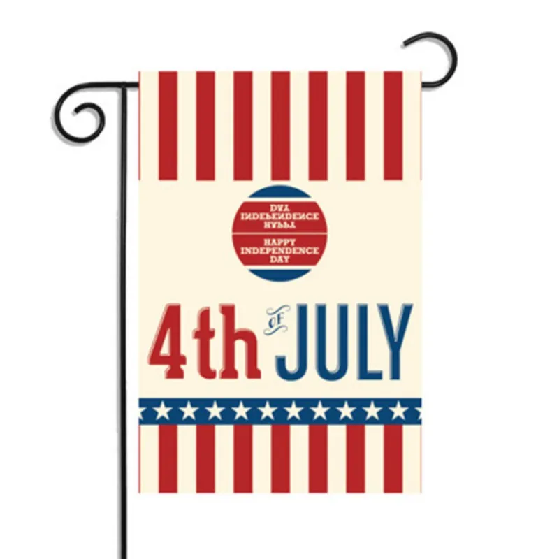 

On July 4, Independence Day, Veterans Day, Creative Patriotic Garden Marks A Vertical 12 X 18 Inch Polyester Paddock For Outdoor