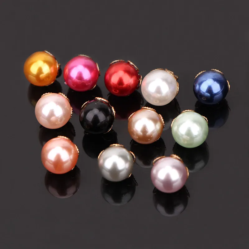 5 шт. жемчужные пуговицы 10 мм|Пуговицы| |