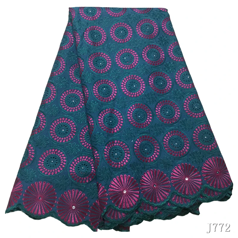 Африканская кружевная ткань Королевский Синий Швейцарский Vole Lace 5 ярдов порошок вышитая польская хлопковая кружевная ткань Женская ткань HA772
