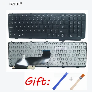 Новая английская клавиатура с рамкой для ноутбука HP Probook 650 G1 655 G1 US