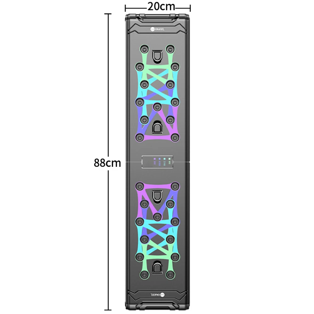 Подсчитывающая стойка для отжимания доска тренировок спортивных фитнеса