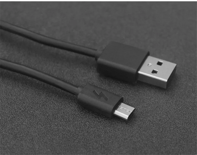 Оригинальный Xiaomi micro usb короткий кабель Черный зарядный для синхронизации данных