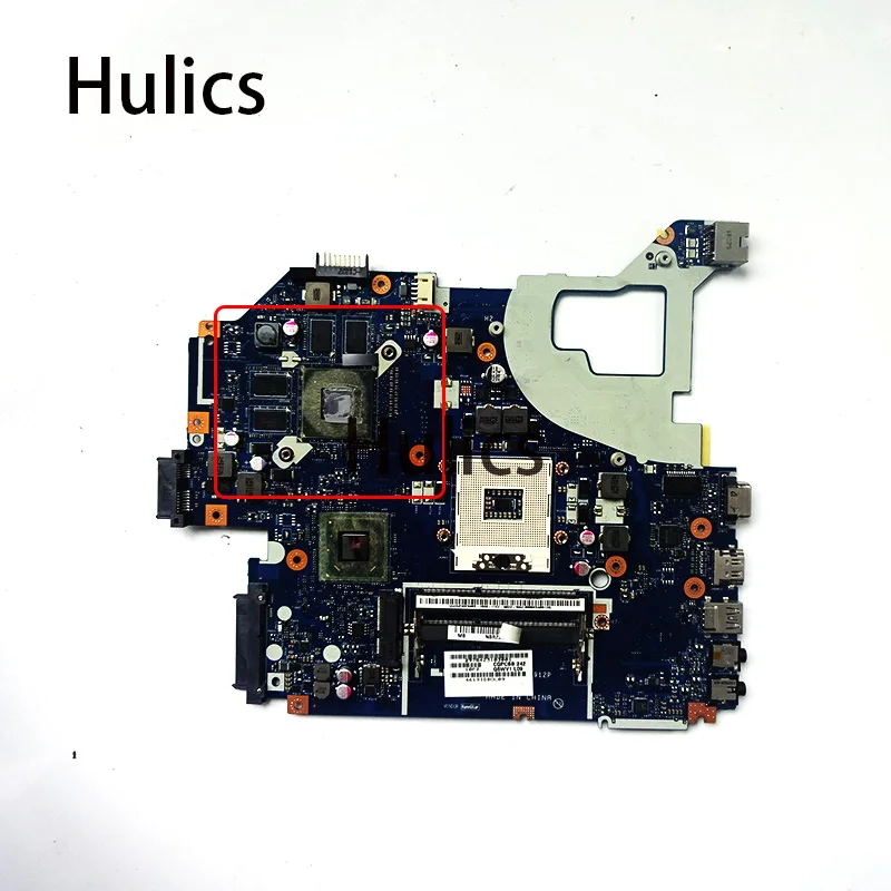 Hulics оригинальный LA-7912P для acer V3-571G V3-571 E1-571 DDR3 материнская плата ноутбука Q5WVH в