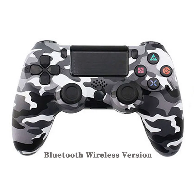 Bluetooth version 4 WUIYBN геймпад PS4 контроллер Bluetooth беспроводной/USB проводной джойстик для SONY Playstation 4 игровой автомат консоль ПК паровой - Цвет: Bluetooth version 4