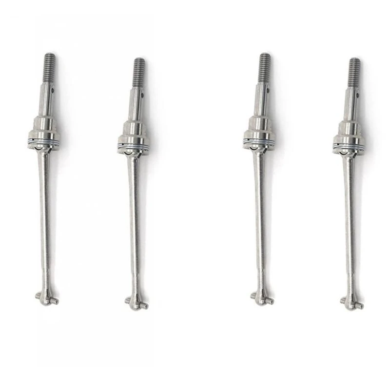 

4Pcs Drive Shaft Metal Upgrade Accessories Parts for WLtoys 12428 12423 12429 1/12 Vehicles