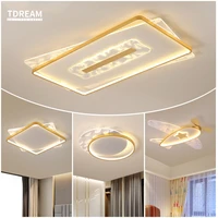 nordic led lustre ceiling light for living room bedroom nursery surface mounted %d0%bb%d1%8e%d1%81%d1%82%d1%80%d1%8b lamps decorative lighting fixture