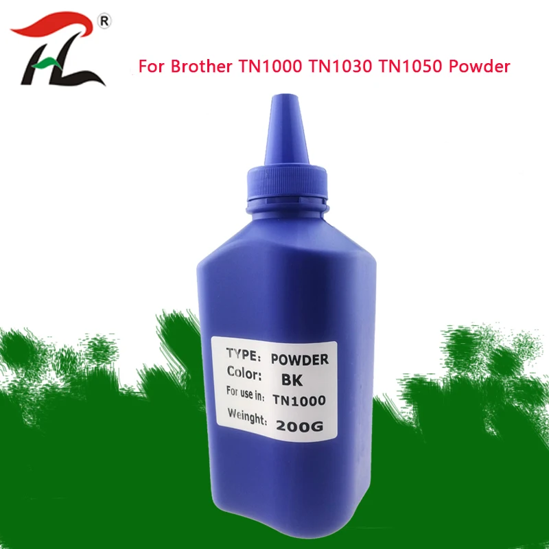 

Refill 200G black Toner Powder Compatible for Brother TN1000 TN1030 TN1050 TN1060 TN1070 tone HL-1110 1112 1202R printer