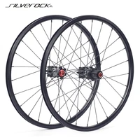 silverock alloy bicycle wheels 20 1 18 451 406 19mm 27mm 2424h 100mm 135mm disc brake for minivelo folding recumbent bikes