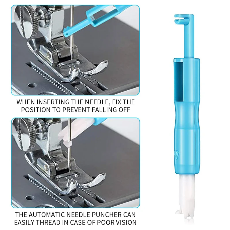 

DIY Sewing Needle Threader Hand Machine Sewing Automatic Thread Device For Elderly Housewife Quilting Sewing Accessories Tool