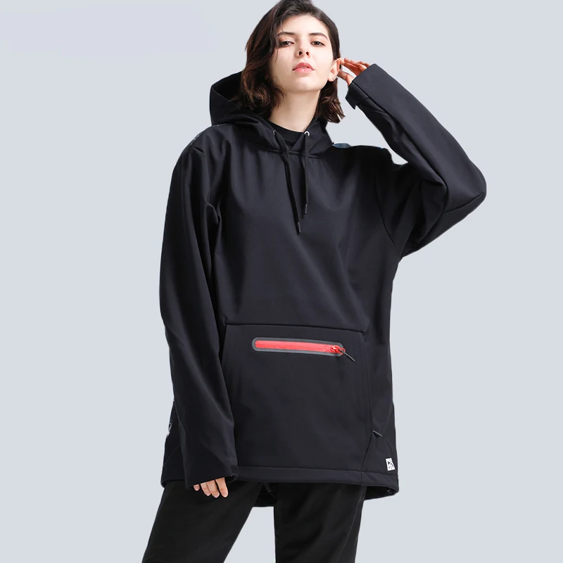 Зимняя Толстовка GSOU для сноуборда и пары зимняя водонепроницаемая утепленная