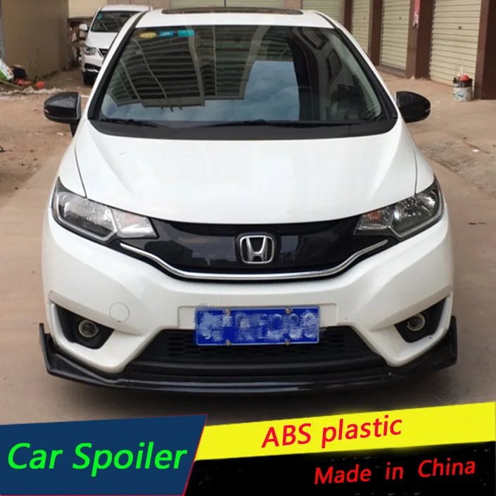 Для Honda Jazz Fit защита для переднего бампера диффузор 2014 2015 2017 подходит GK5 комплект