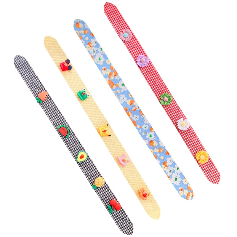 

Hair Band for Child Velcro Cartoon Hair Hoops Cute Headdress Hairbands Summer Sweet Headgear Headband Hair Accessories Hair Hoop