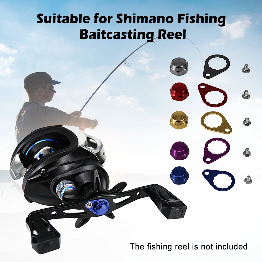 DIY Рыболовная катушка с ручкой фиксирующая пластина колпачок для гайки и винта