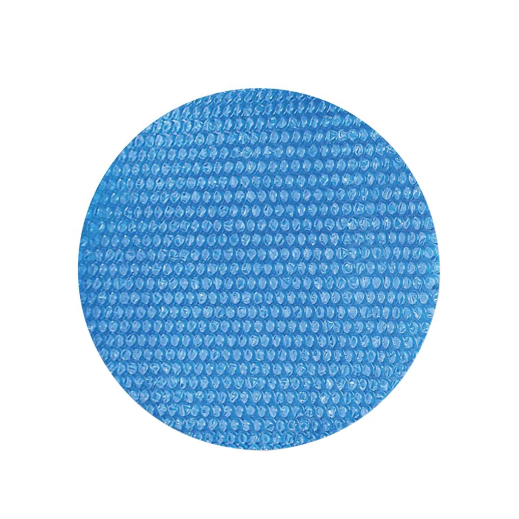 Покрытие для бассейна круглое на солнечной батарее летнее водонепроницаемое