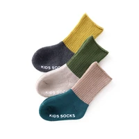 3 pair winter room socks thick warm terry loop hosiery toddler socks non slip newborn baby socks