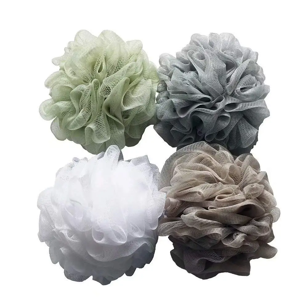 Губка для ванны и душа Loofahs (60 г/шт.) сетчатый пуф мяч сетчатая губка душа|Ванная| |
