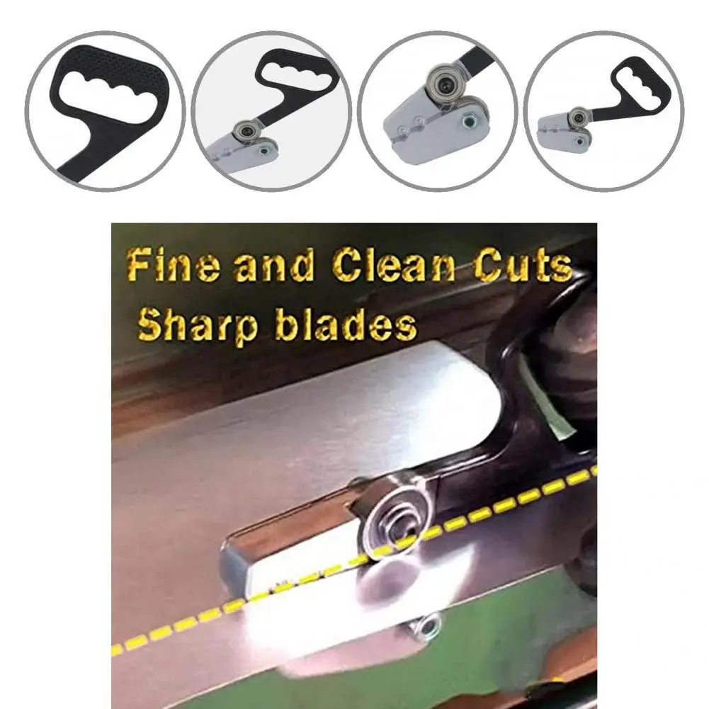 

Бессверкающий надежный нескользящий удобный резак для резки, черный резак для резки пластин, параллельное круглое лезвие для резки металла