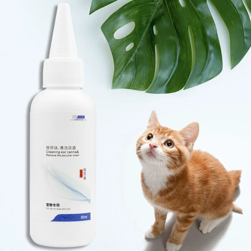 28GF Dog Ear Cleaner Natural Plant Extracts Multi-Action Drop for Itch Head Shaking Discharge and Smell Canal |