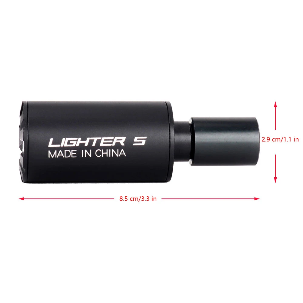 Тактический страйкбол Авто Зажигалка S Tracer Flash Barrel декоратор для автоматического винтовки пистолет CS стрельба Пейнтбол Аксессуары