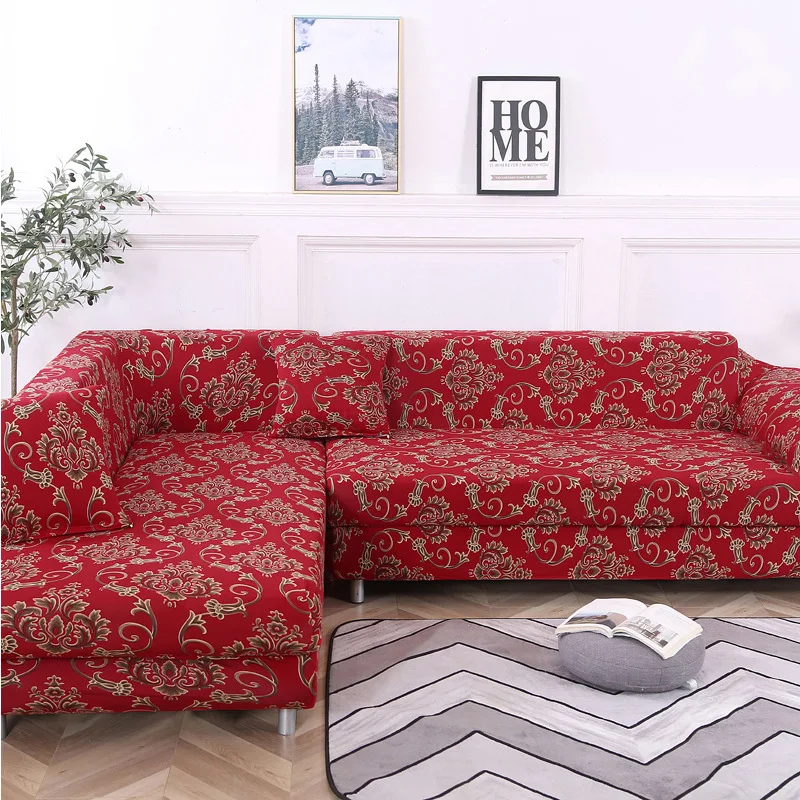 

Floral Printing Sofa Cover for Living Room Slipcovers Sofa Cover Elastic Couch Cover Sofa Towel Chair Protector