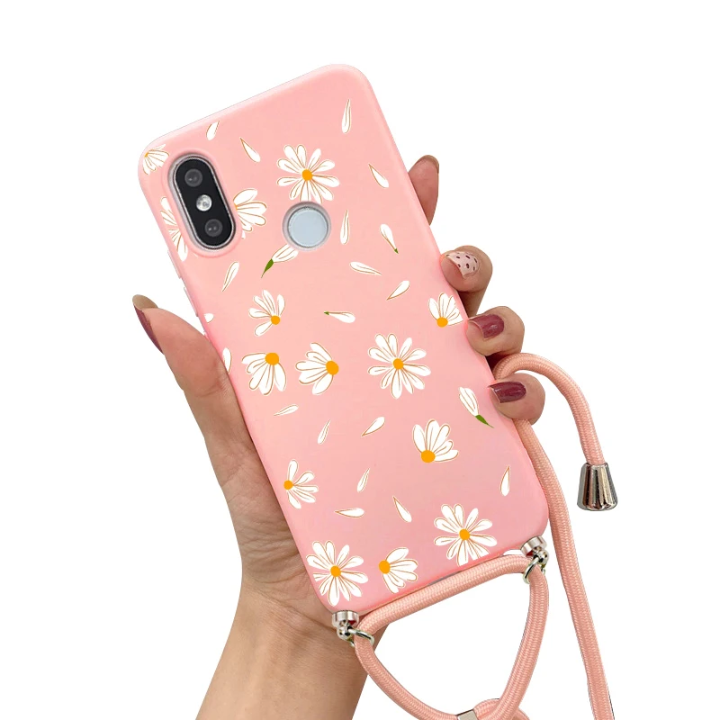 

Case for Xiaomi Poco X3 NFC Pro M3 Mi 11 10 9 8 Lite Note A3 A2 A1 Necklace strap Lanyard Cord case for redmi note 7 8 9 10 Pro