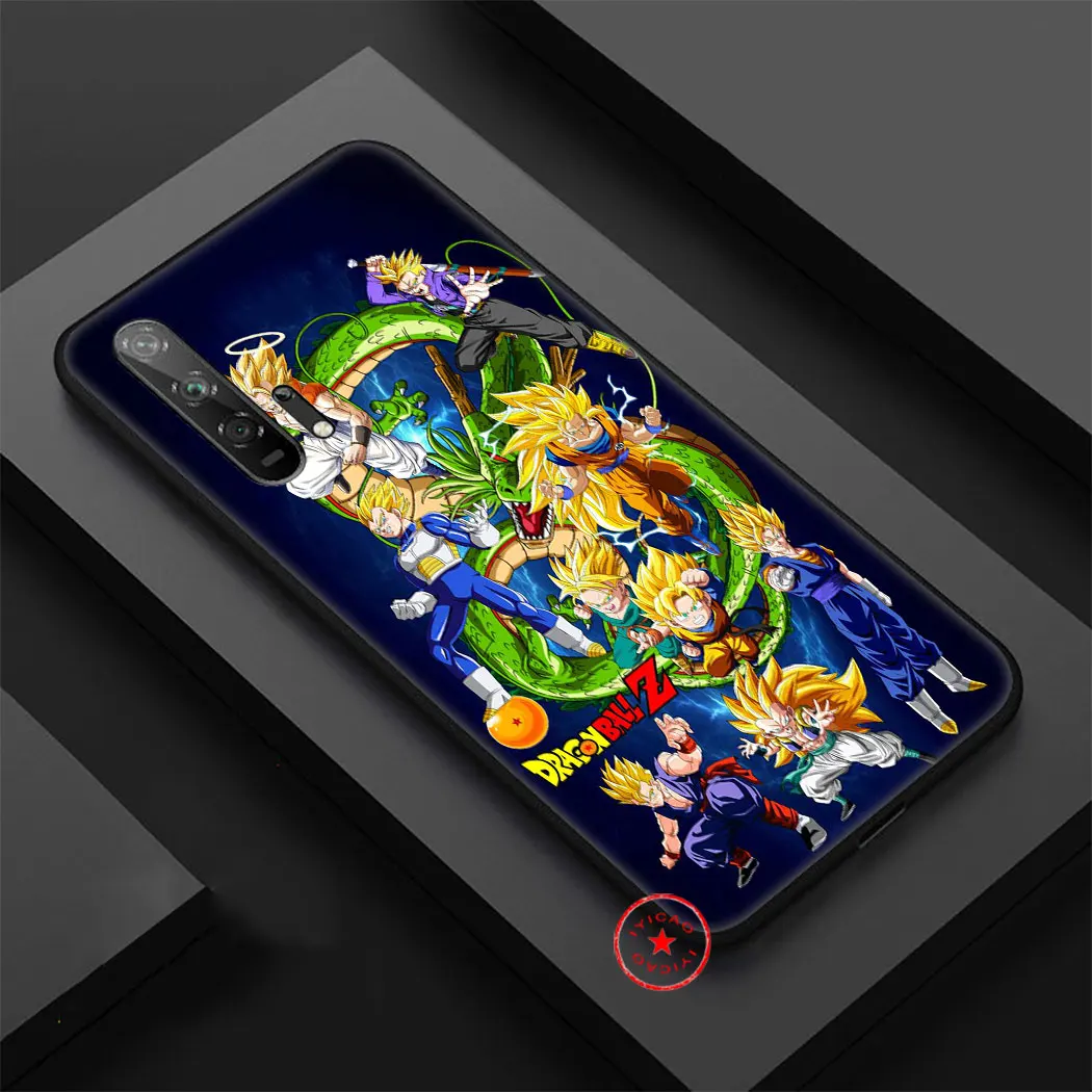 Силиконовый мягкий чехол Dragon Ball SSJ Goku для Honor View 20 8C 8X8 9 10 Lite 6A 7C 7X 7A 9X20 Pro Note |