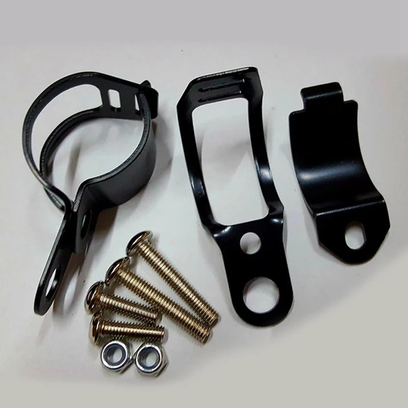 

Universal Motorbike Turn Signal Light Relocater Holder fork Clamps+Shock Bracket Motorcycle Relocation Brackets