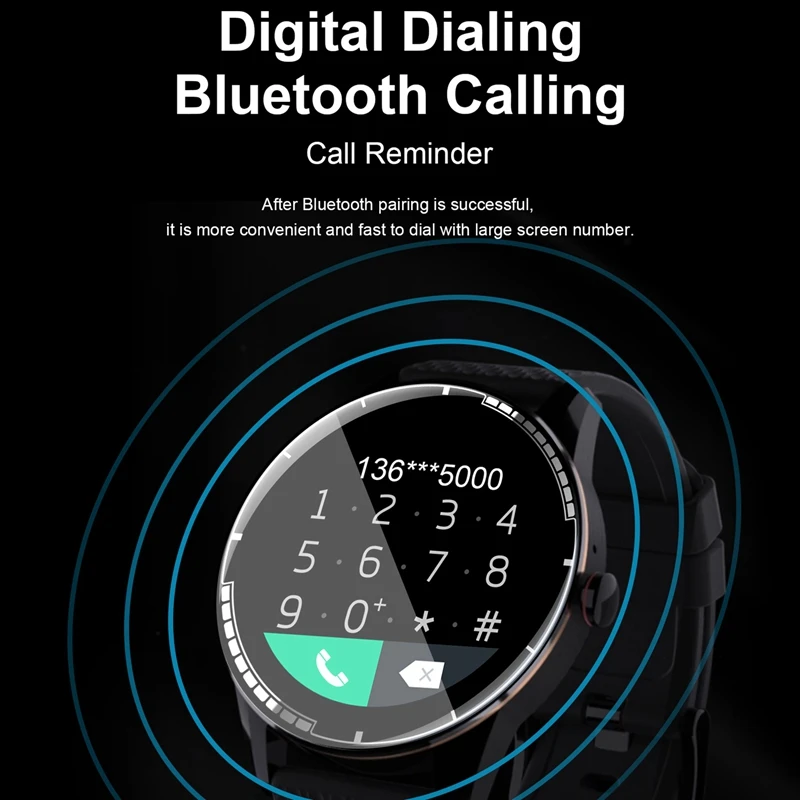 

H6 Smart Watch Sports Bracelet 1.3Inch Bluetooth Call Smartwatch Music Player 240X240 Fitness