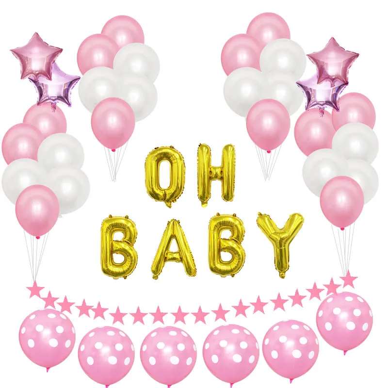 Twins 12 ''розовые конфетти воздушные шары для девочки день рождения ребенка душ