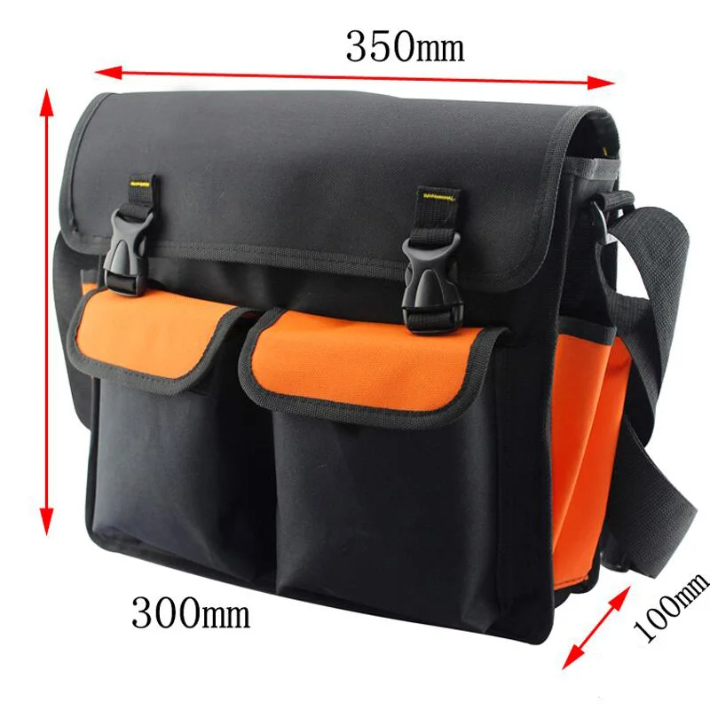 

Multi-Function Tool Bag Waist Bag Shoulder Bag Hardware Electrician Tool Kit Tool Bag Oxford Cloth Shoulder Bag Tool Storage Bag