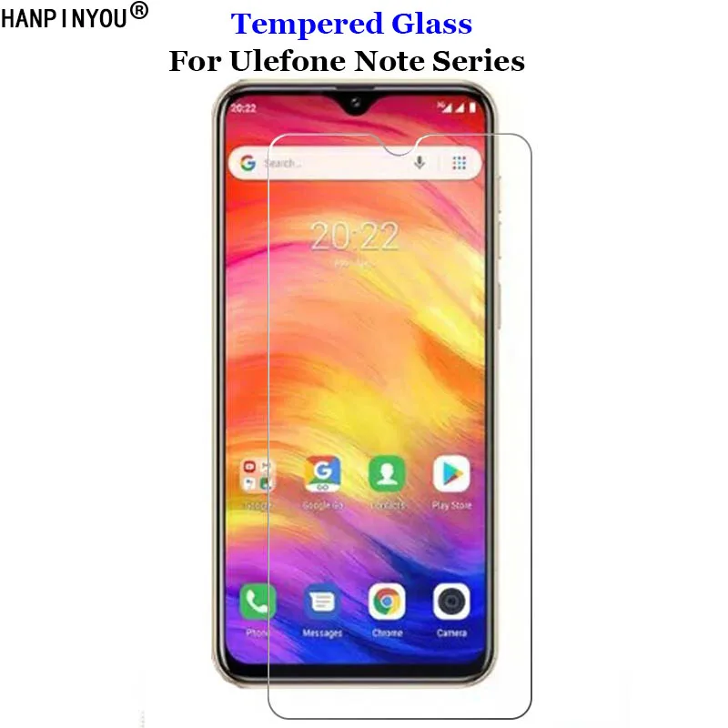 Для Ulefone Note 10 7T 7 7P 8P 9P прозрачное закаленное стекло 9H 2.5D Премиум Защитная пленка