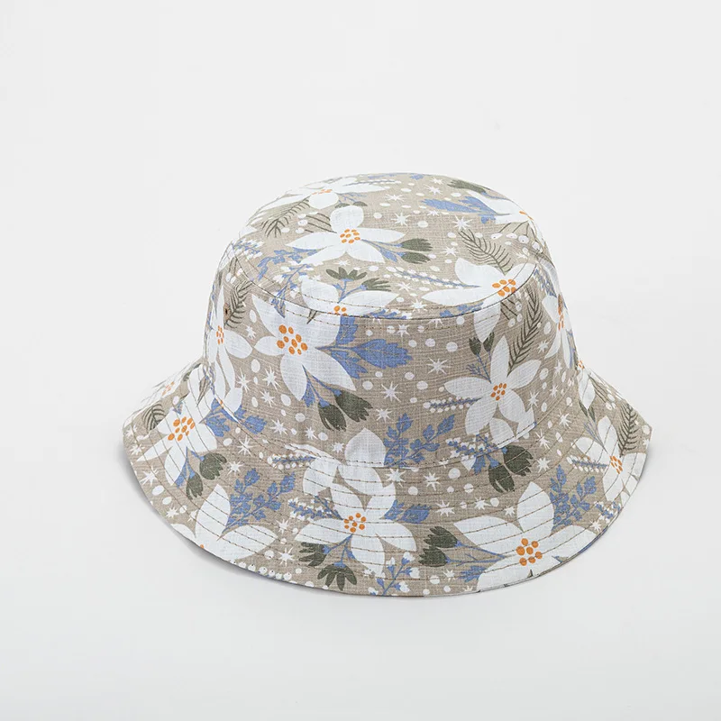 2022 Spring Cotton Panama Bucket Hat Women Sun Hats Men Hip Hop Outdoor Trip Caps Beach Protect Fishing Unisex Bonnet | Аксессуары для