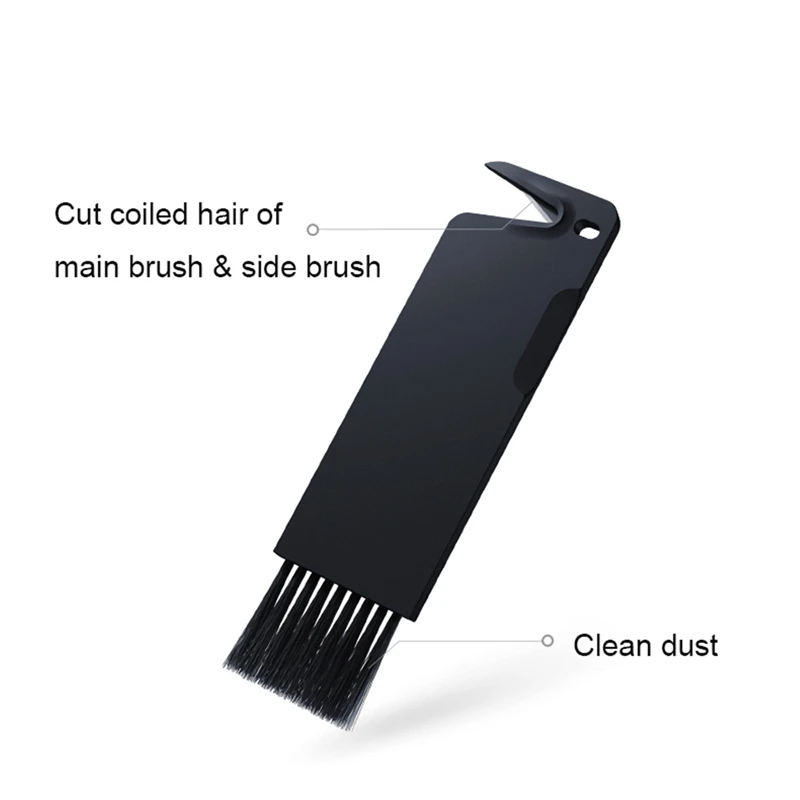

AD-Replacement Black 6-Arms Side Brushes+Detachable Main Brush with Tool for Xiaomi/Roborock S50 S51 S55 S5 S6 Robot Vacuum Clea