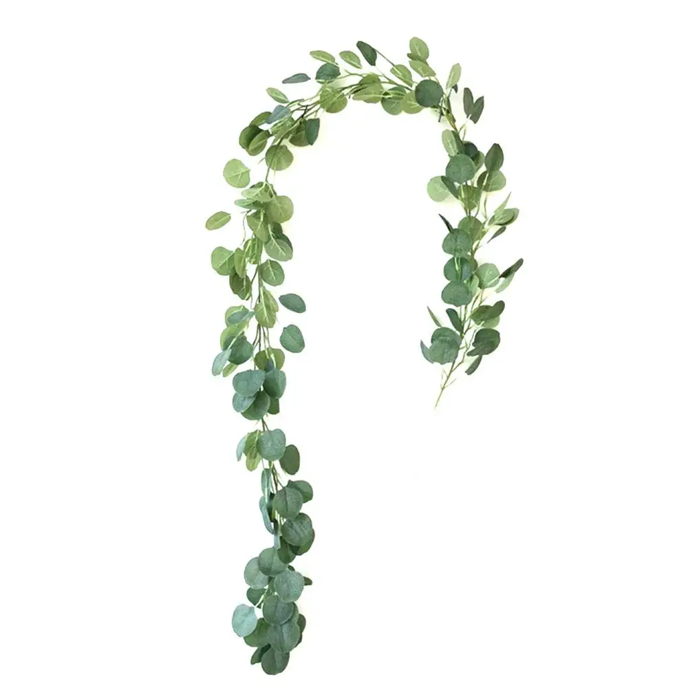 

2M Simulated Eucalyptus Artificial Plant Fashion Romantic Festive Livingroom Ornament Wedding Decoration Artificial InsRattan