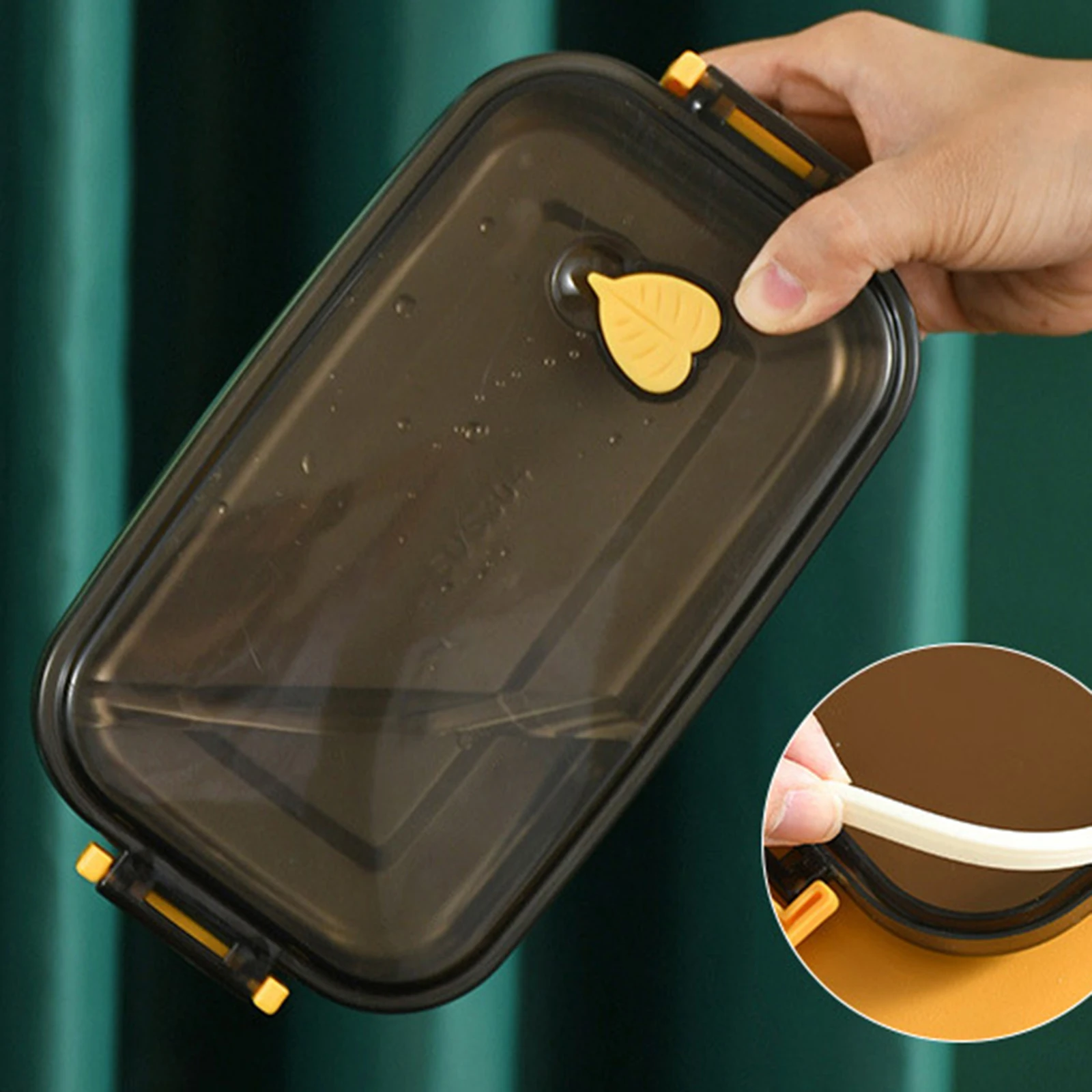 

Bento Box Large Capacity Lunch Case Food Container Storage Boxes Suitable for Office School Picnic Camping Travel