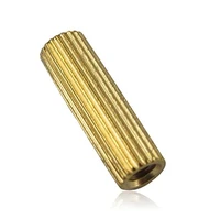 m2 round double pass copper column security monitoring brass copper knurled columns camera isolation screws bolts truss screw pc