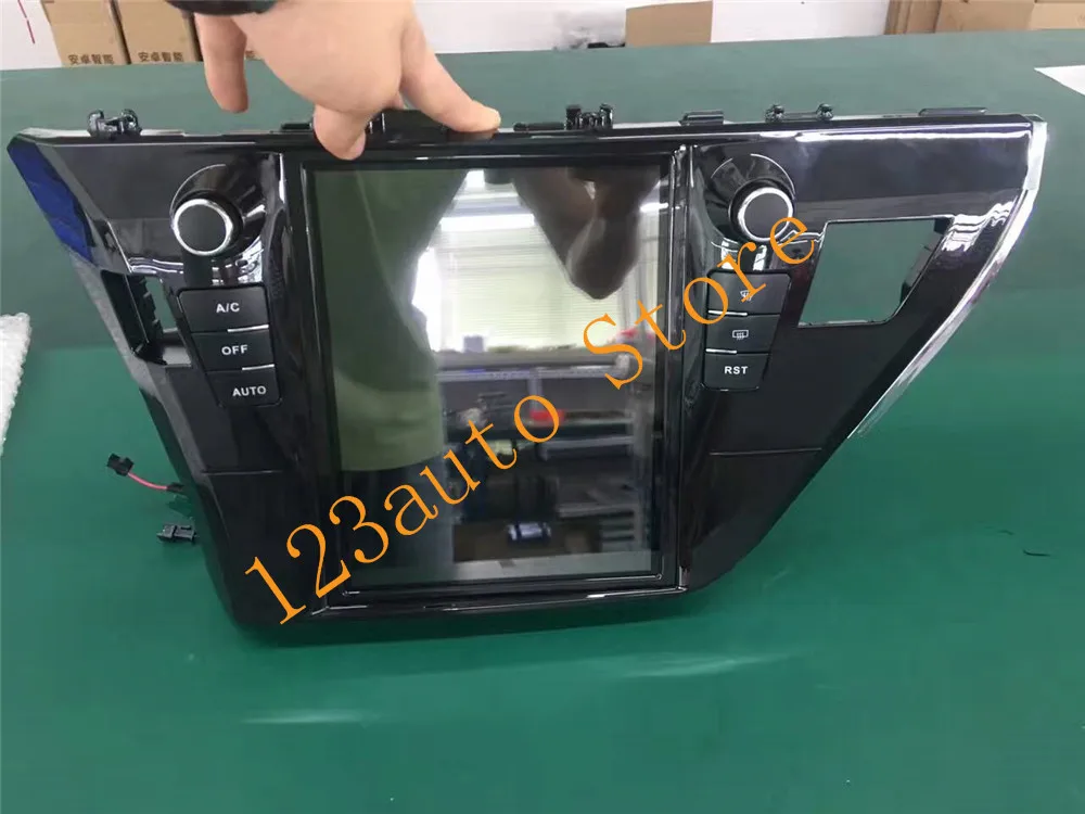 10 4 ''вертикальный экран Tesla Style Android 9 0 автомобильный DVD GPS плеер навигация