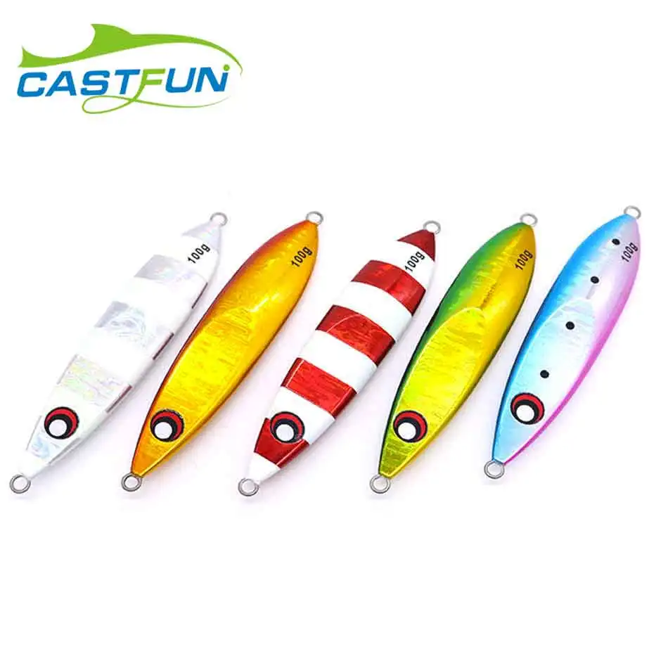 Casstfun джиггинг приманка искусственные приманки металлический джиг медленно шаг