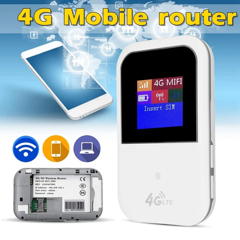 4G Мобильный маршрутизатор Unicom Telecom беспроводной Интернет-карта портативный Авто WiFi беспроводной маршрутизатор