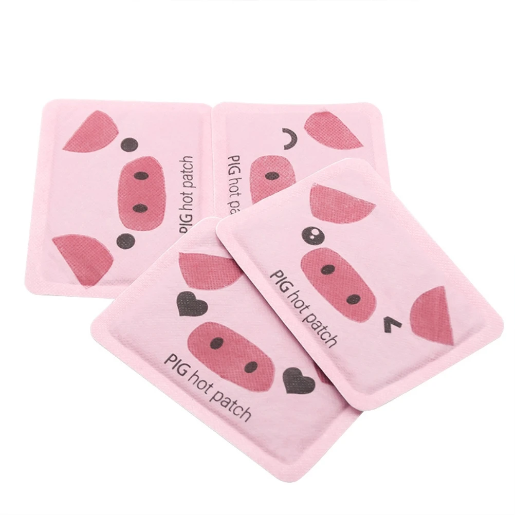 10PCS Pig Hot Patch Hand Body Warmers Cartoon Warmer Pads Heating Stick On Clothes For Outdoor Skiing And Walking |